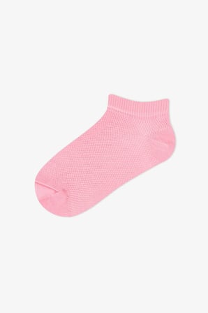 Kız Çocuk Basic Colorful 4lü Patik Çorap