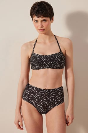 Luna Strapless Çok Renkli Bikini Üstü