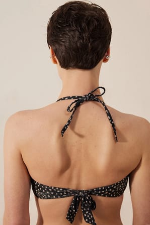 Luna Strapless Çok Renkli Bikini Üstü