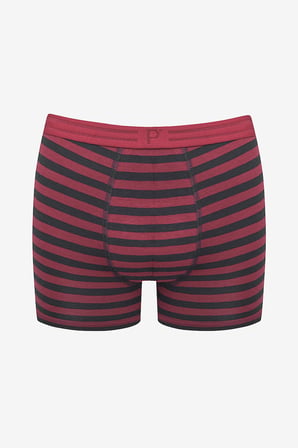 Erkek Pamuklu Bold 3lü Çizgili Çok Renkli Boxer Külot