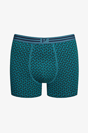 Colourful 3lü Çok Renkli Boxer Külot