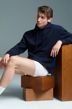 Erkek Modal Karışımlı Siyah-Beyaz 2li Boxer