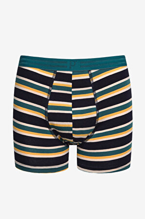 Mix Stripe 3lü Çok Renkli Boxer