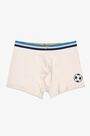 Soccer 3lü Çok Renkli Boxer