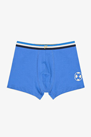 Soccer 3lü Çok Renkli Boxer
