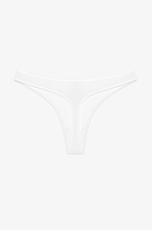 New Basic Çok Renkli 3'lü Pamuklu Tanga Külot