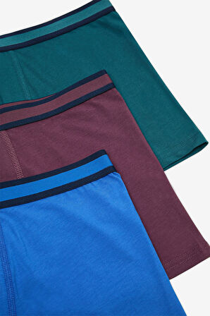 Mix Colour 3lü Çok Renkli Boxer