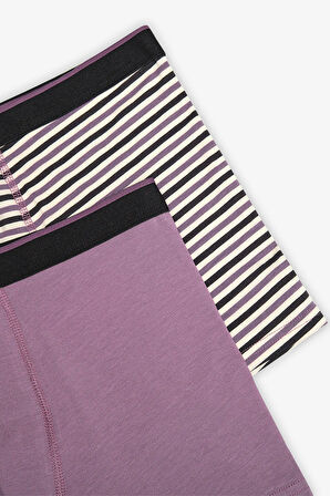 Thin Stripe 2li Çok Renkli Boxer