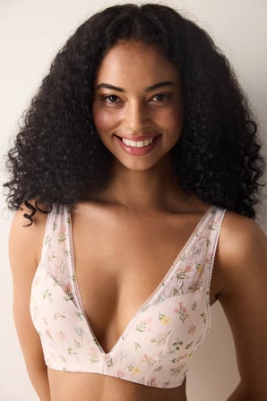 Dreamy Push Up Lace Dantel Açık Pembe Sütyen