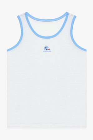 Erkek Çocuk Sporty Pamuklu 2li Çok Renkli Atlet
