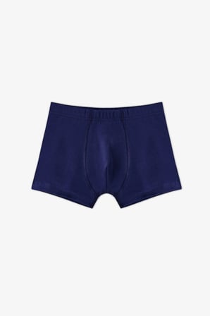 Erkek Çocuk Blue Solid 3lü Çok Renkli Boxer