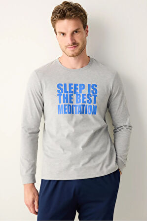 Sleep Çok Renkli Pantolon Pijama Takımı