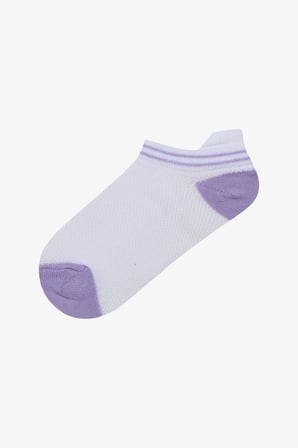 Kız Çocuk Softy Pink 3lü Çok Renkli Patik Çorap