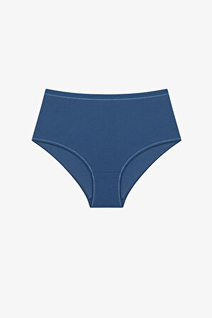 3lü Yüksek Bel Çok Renkli Slip Külot