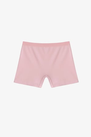 Kız Çocuk Basic 2li Çok Renkli Uzun Boxer