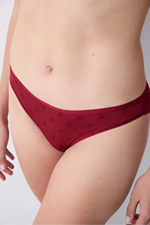 Essentials Bordo Slip Külot
