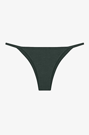 Navy Simple Floral Pamuklu 3lü Çok Renkli Brazilian Külot