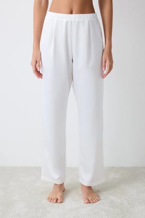 Bridal Aura Saten Pantolon Pijama Altı