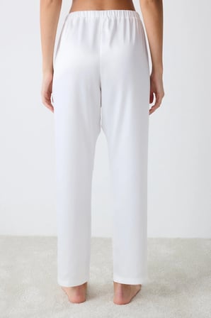 Bridal Aura Saten Pantolon Pijama Altı