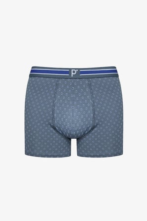 Erkek Pamuklu Dotted 3lü Çok Renkli Boxer