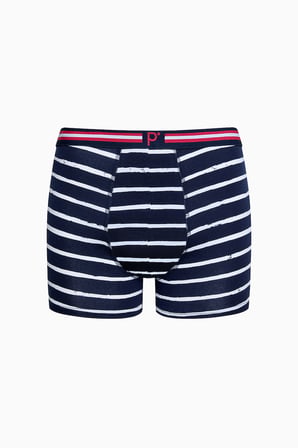 Erkek Blue Sailor 3lü Çok Renkli Boxer