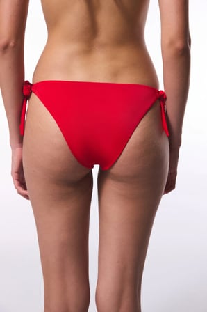 Kırmızı Düşük Bel Brazilian Bikini Altı