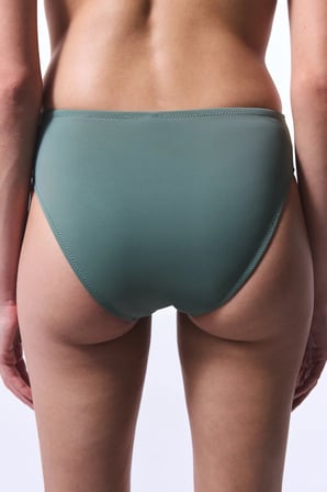 Haki Cover Yüksek Bel Bikini Altı