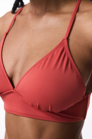 Tarçın Rengi Bralet Plaj Üstü