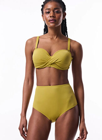 Penti Yağ Yeşili Kadın Bikini Üst PL7TQ6RZ25IY
