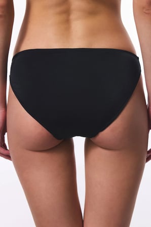 Siyah Slip Orta Bel Bikini Altı