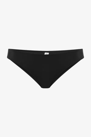 Siyah Slip Orta Bel Bikini Altı