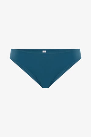 Petrol Rengi Orta Bel Slip Bikini Altı