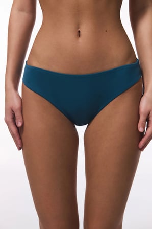 Petrol Rengi Orta Bel Slip Bikini Altı