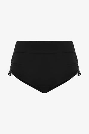 Siyah New Boxer Yüksek Bel Bikini Altı