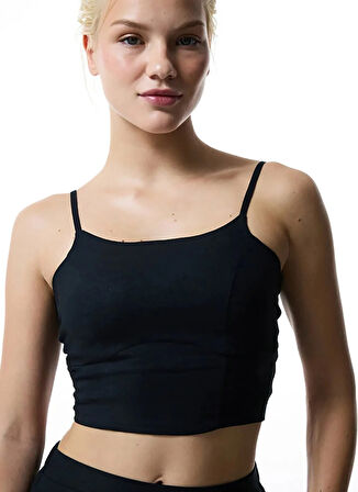 Penti Düz Yaka Siyah Kadın Büstiyer PL4Y7ZUA25IY