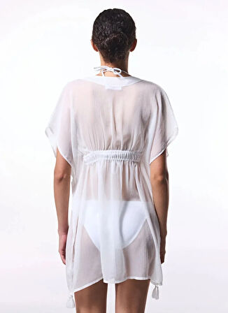 Penti Beyaz Kadın Kaftan PLVIU3T825IY