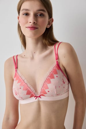Triangle Pembe Sütyen - Penti Loves Paris Koleksiyonu