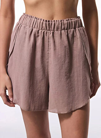 Penti Standart Bel Normal Bej Kadın Şort PLIHAN8L25IY