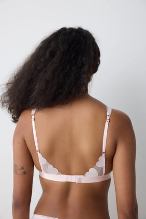 Removable Padded Triangle Pembe  Sütyen - Penti Loves Paris Koleksiyonu