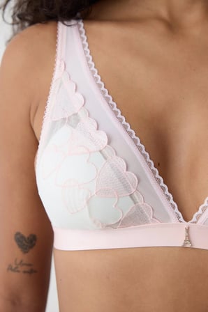 Removable Padded Triangle Pembe  Sütyen - Penti Loves Paris Koleksiyonu