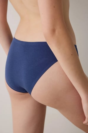 İz Bırakmaz 24 Saat  Lacivert Slip Külot