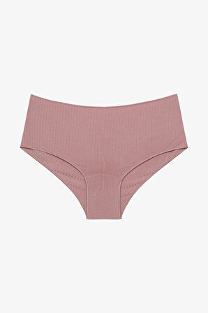 Modal Ribbed 2li Çok Renkli Boyshort