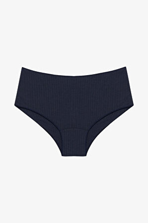 Modal Ribbed 2li Çok Renkli Boyshort