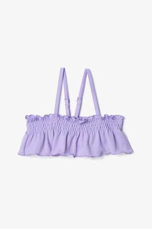 Kız Çocuk Lilly Fırfırlı Bandeau Bikini Takımı