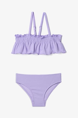 Kız Çocuk Lilly Fırfırlı Bandeau Bikini Takımı