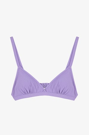 Lila Genç Kız Amaris Üçgen Bikini Takımı