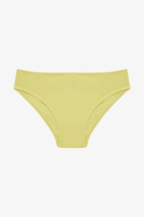 Sarı Kız Çocuk Lilly Lemon Fırfırlı Bandeau Bikini Takımı