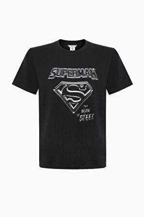 Superman Çok Renkli Pantolon Pijama Takımı