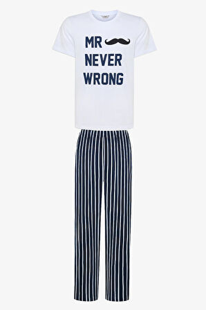 Never Wrong Pantolon Çok Renkli Pijama Takımı