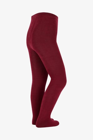 Kız Çocuk Pretty Basic Towel Bordo Külotlu Çorap
